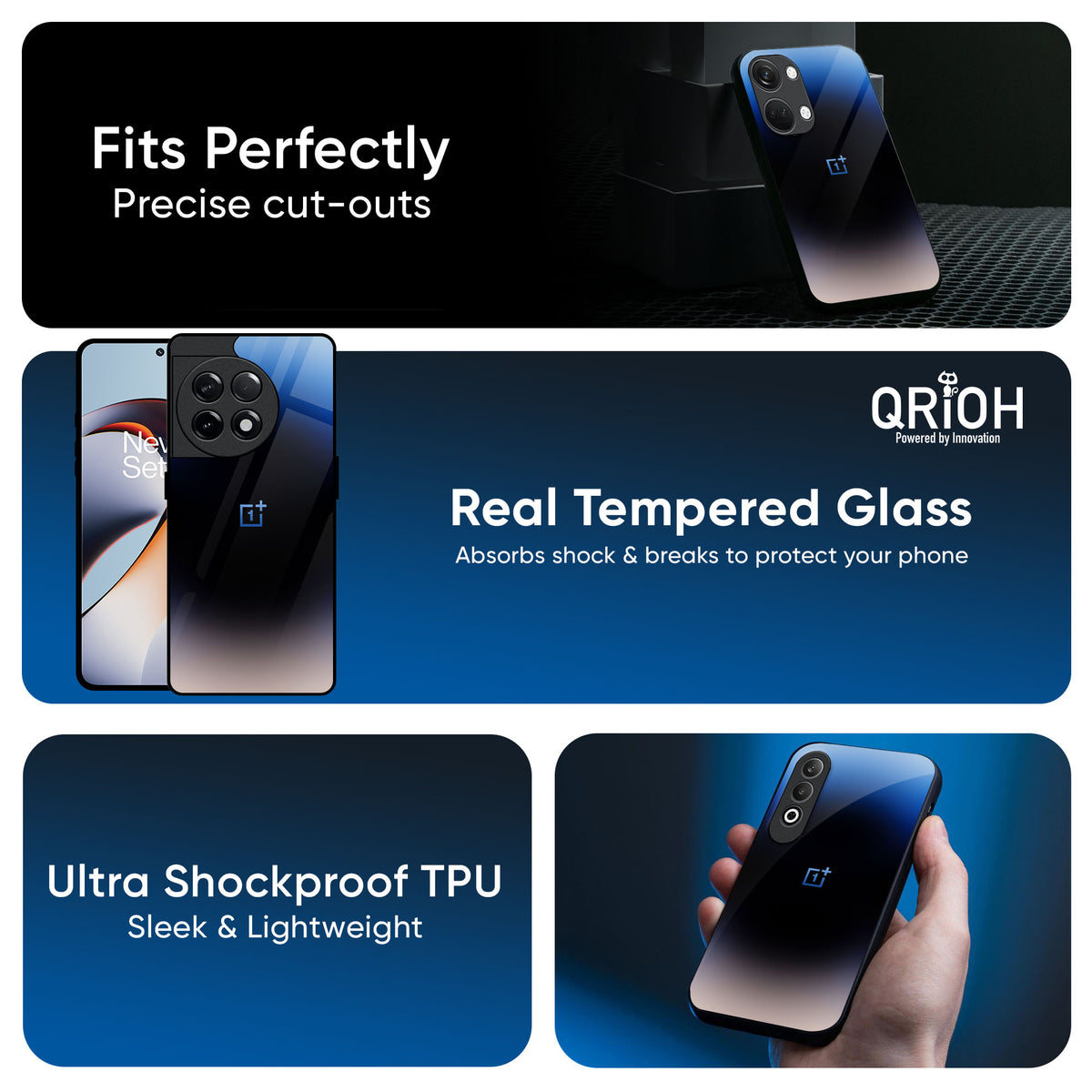 Evil Blue Glass Case for OnePlus Nord 4 5G