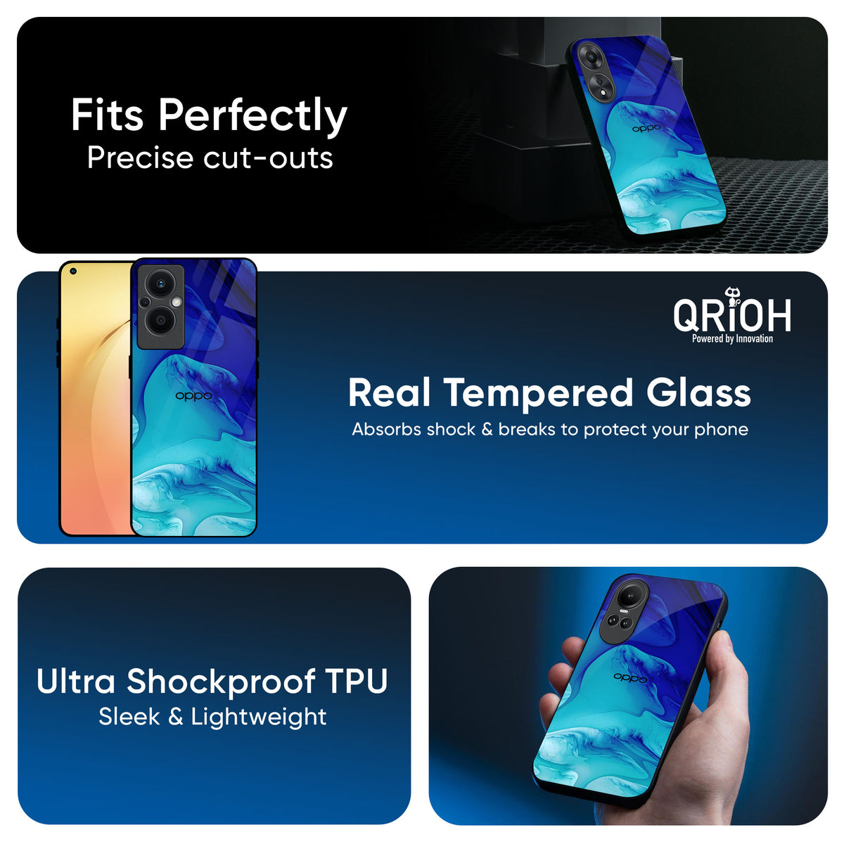 Raging Tides Glass Case for OPPO A3 Pro 5G