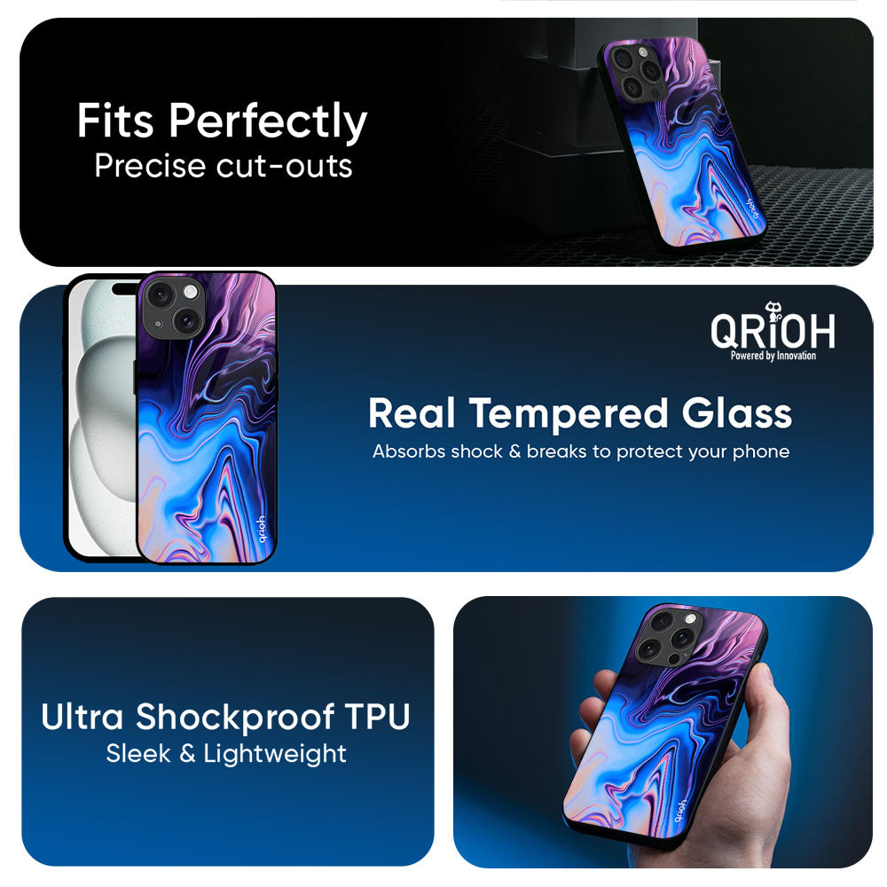 Psychic Texture Glass Case for Apple iPhone 17e