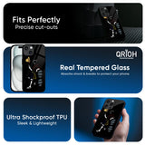 Luffy Line Art Glass Case for iPhone 17 Pro Max