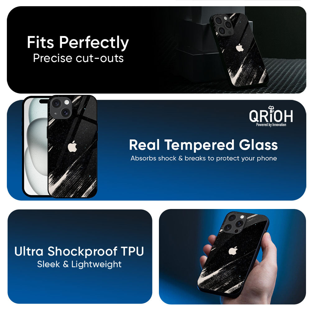 Galaxy Art Glass Case for Apple iPhone 17e