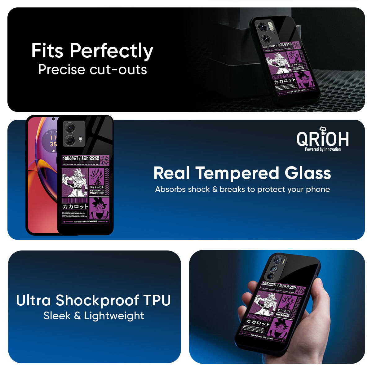 Strongest Warrior Glass Case for Motorola Edge 70 5G