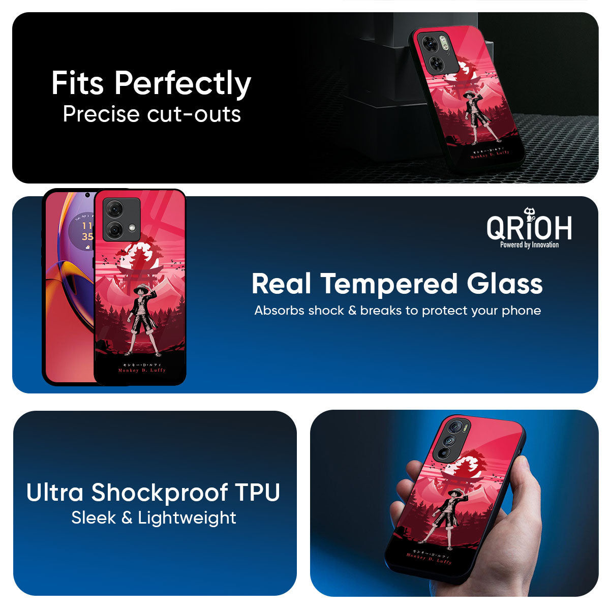 Lost In Forest Glass Case for Motorola Edge 70 5G