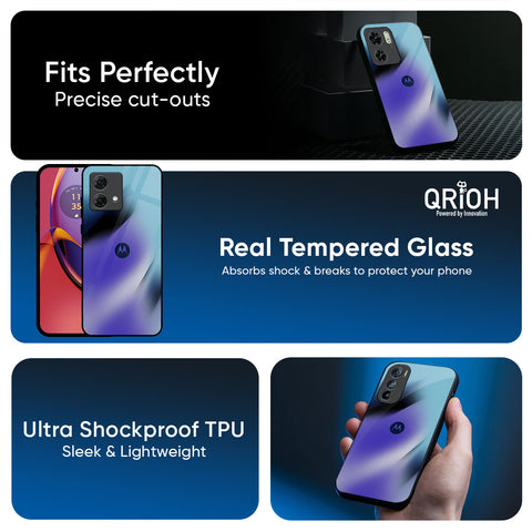 Mystical Gradient Glass Case for Motorola G75 5G