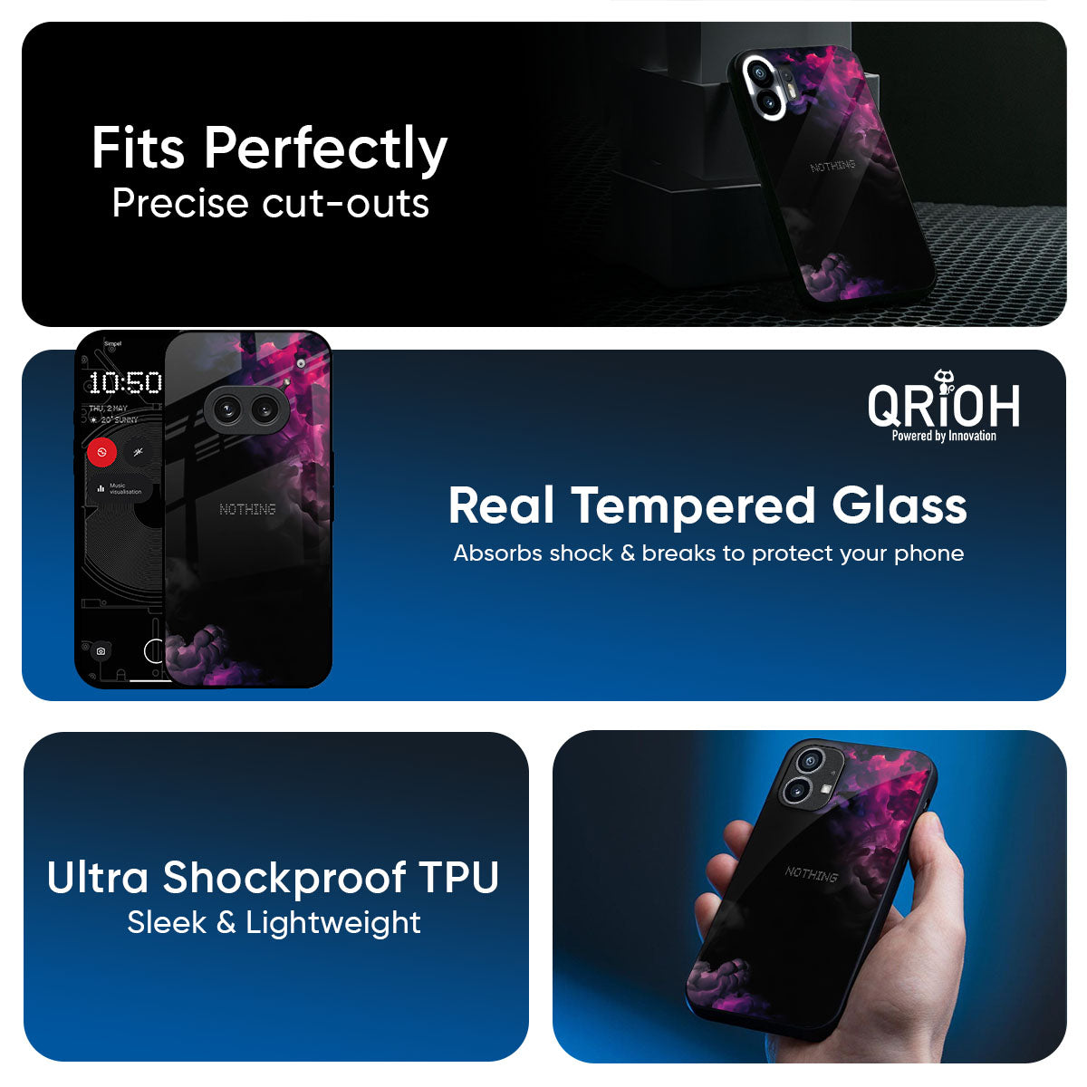 Pink Bust Glass Case for Nothing Phone 3a Pro
