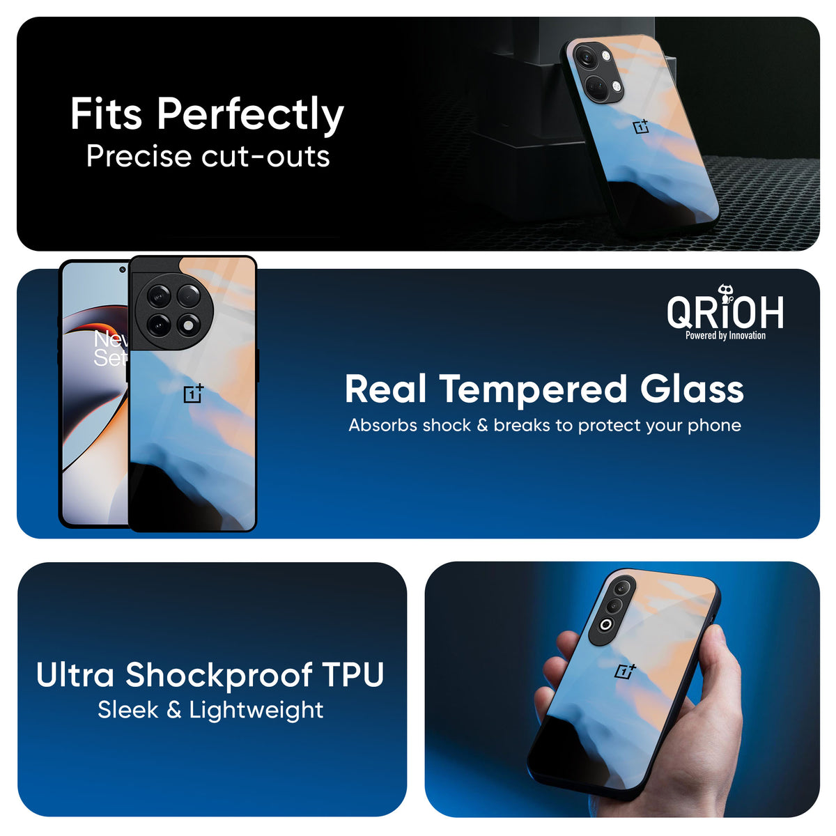 Winter Mountain Glass Case for OnePlus 15R 5G