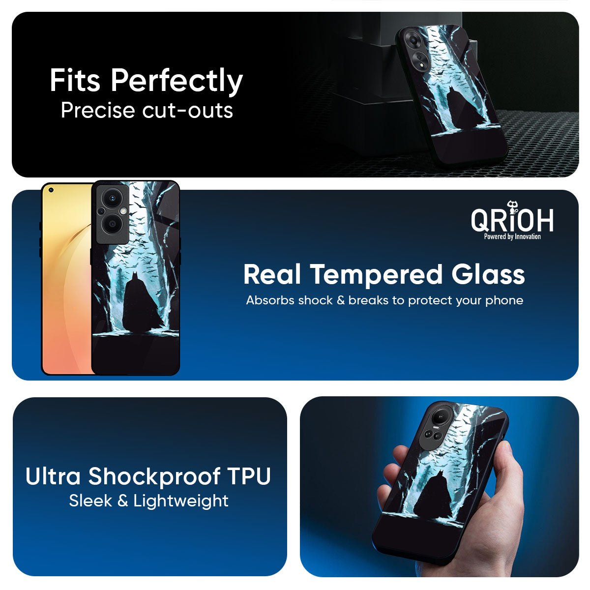 Dark Man In Cave Glass Case for Oppo K13 Turbo Pro 5G
