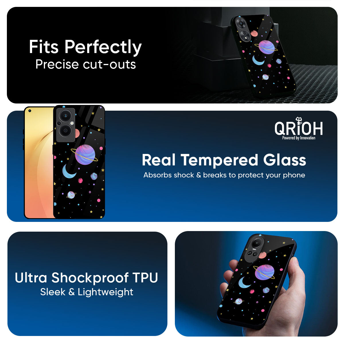 Planet Play Glass Case For Oppo Reno14 5G
