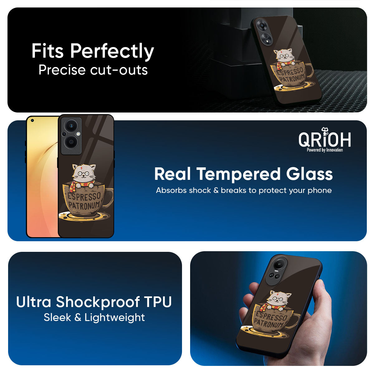 Tea With Kitty Glass Case For Oppo K13 Turbo Pro 5G