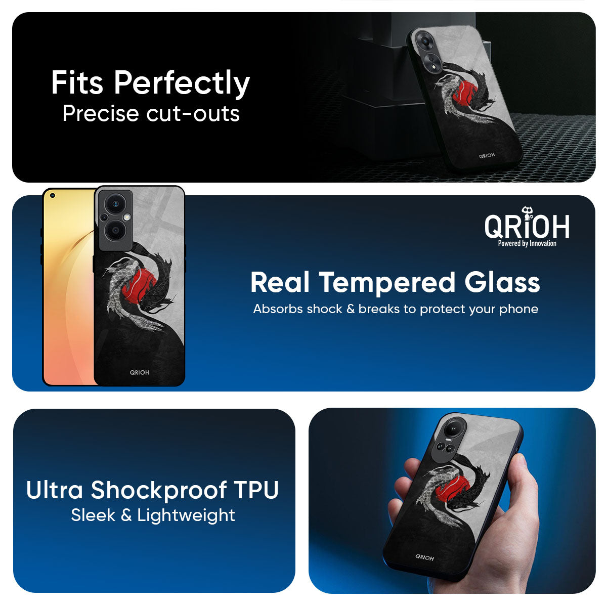 Japanese Art Glass Case for Oppo K13 Turbo Pro 5G