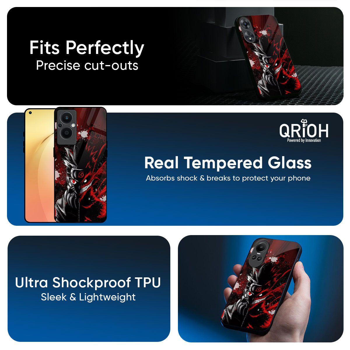 Dark Character Glass Case for Oppo K13 Turbo Pro 5G