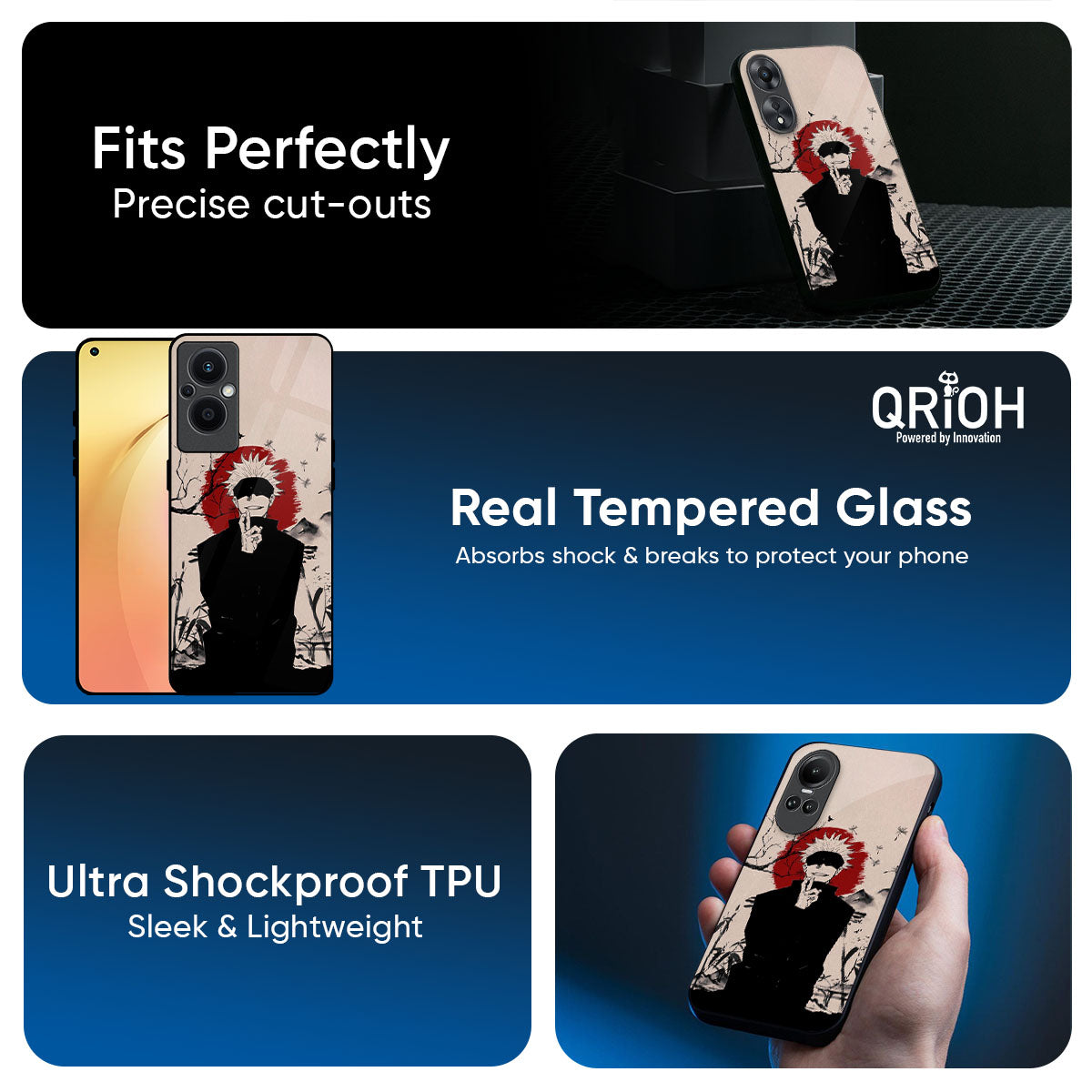 Manga Series Glass Case for Oppo K13 Turbo Pro 5G