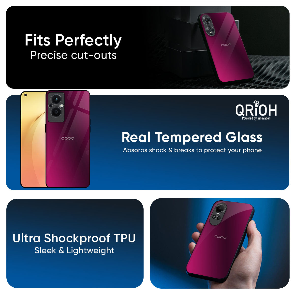 Pink Burst Glass Case for Oppo K13 Turbo Pro 5G