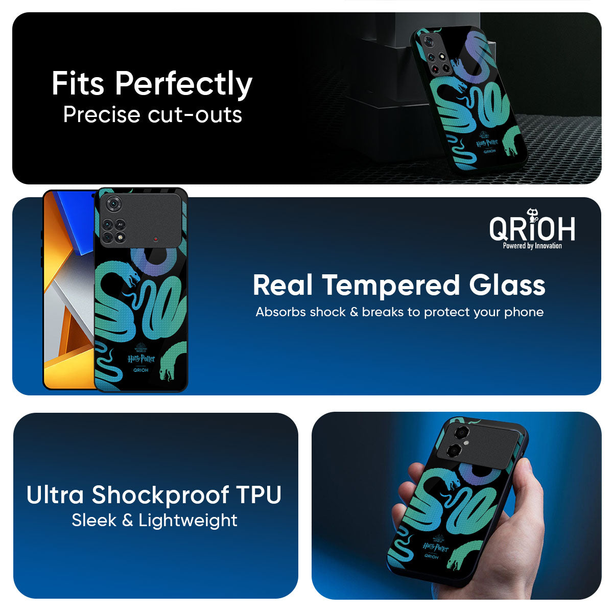 Basilisk Glass Case for Poco F7 5G