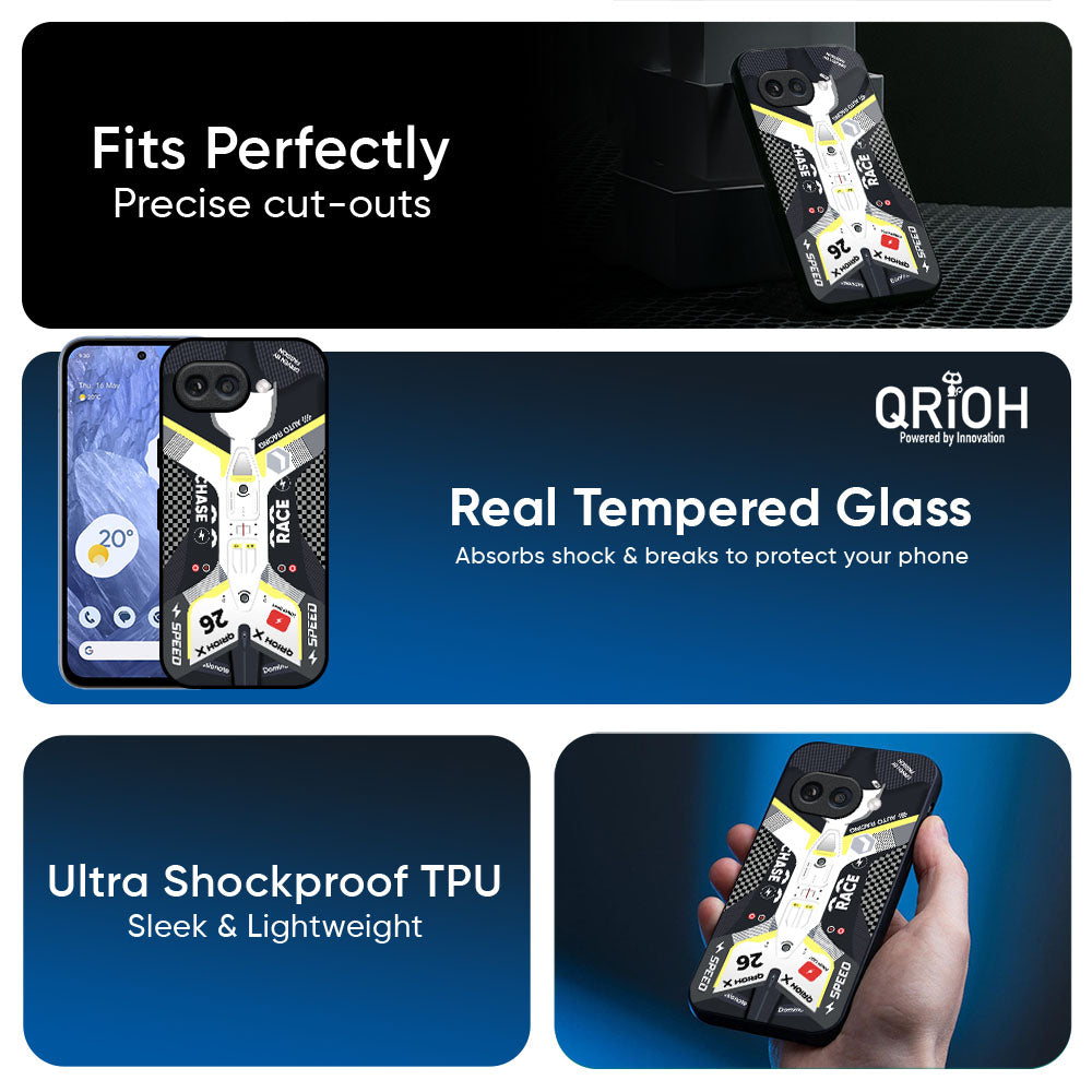 Car Enthusiast Glass Case for Google Pixel 10A 5G
