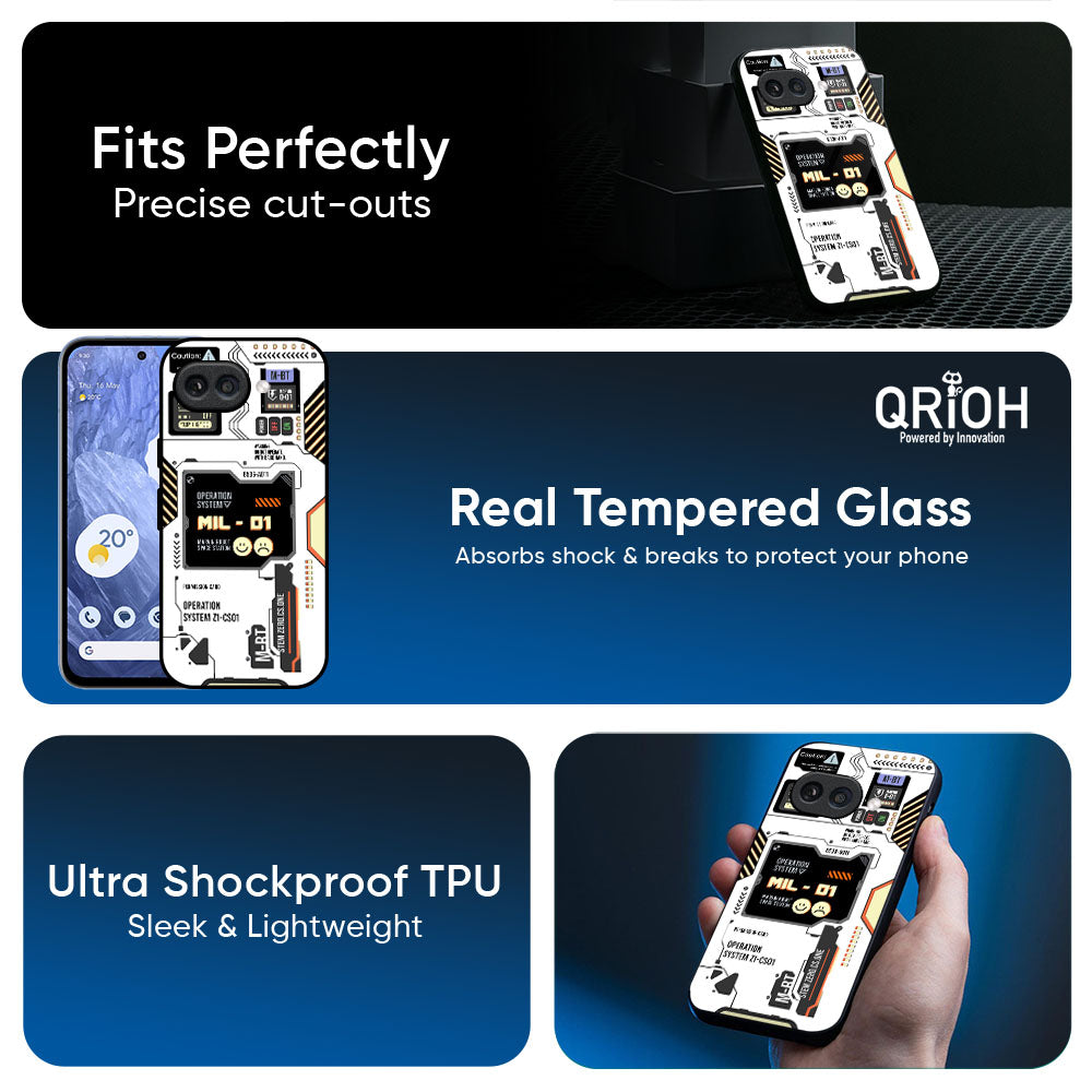Tech Display Glass Case for Google Pixel 10A 5G