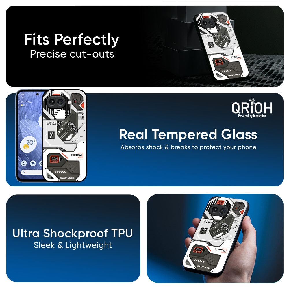 Explore Circuit Glass Case for Google Pixel 10A 5G