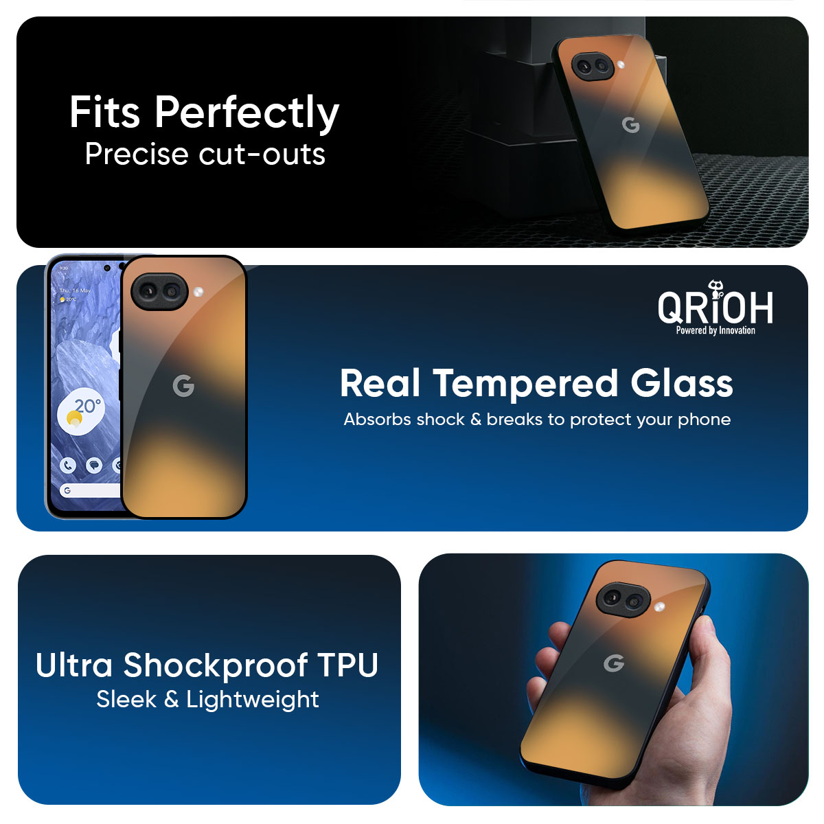 Blurry Art Glass Case for Google Pixel 10A 5G