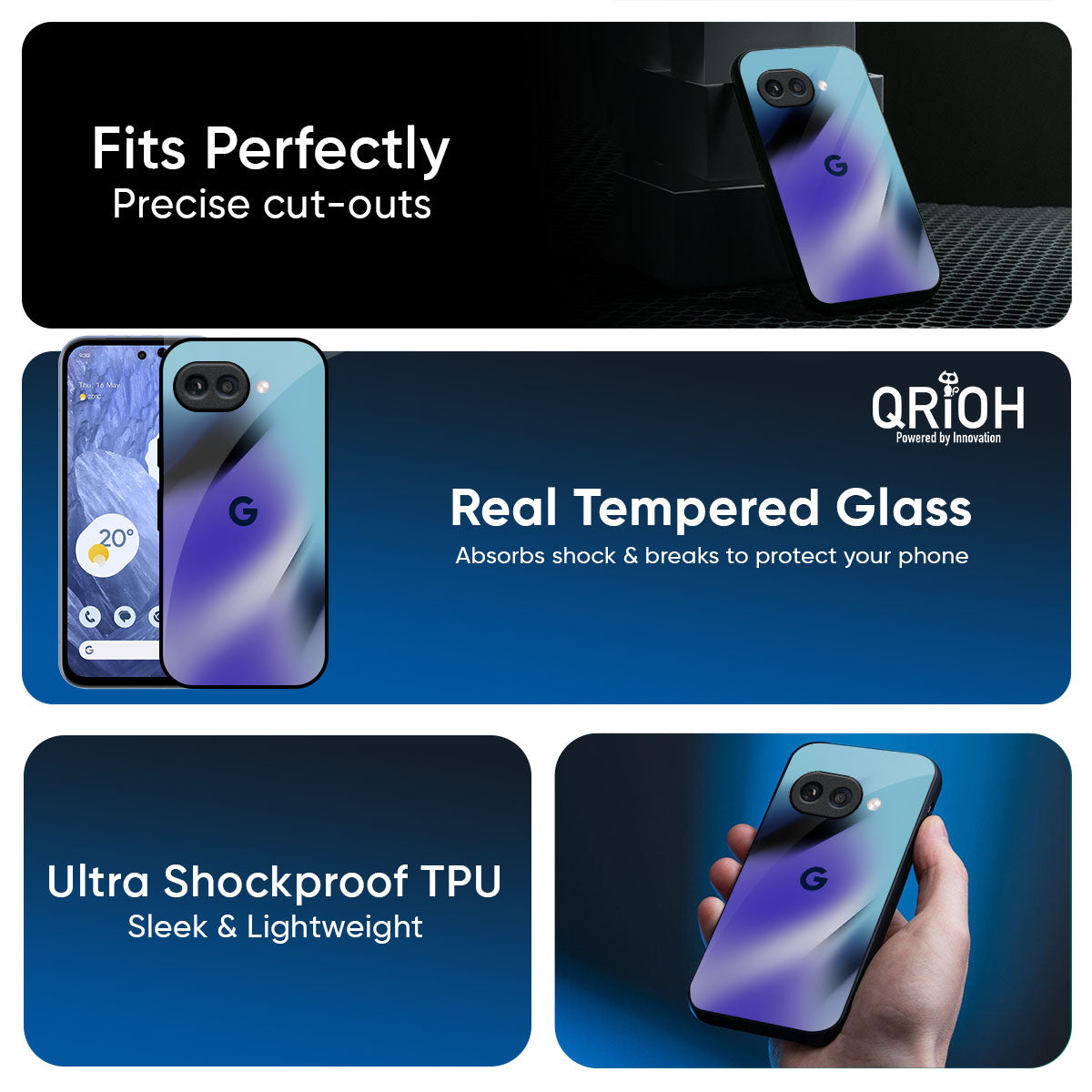 Mystical Gradient Glass Case for Google Pixel 10A 5G
