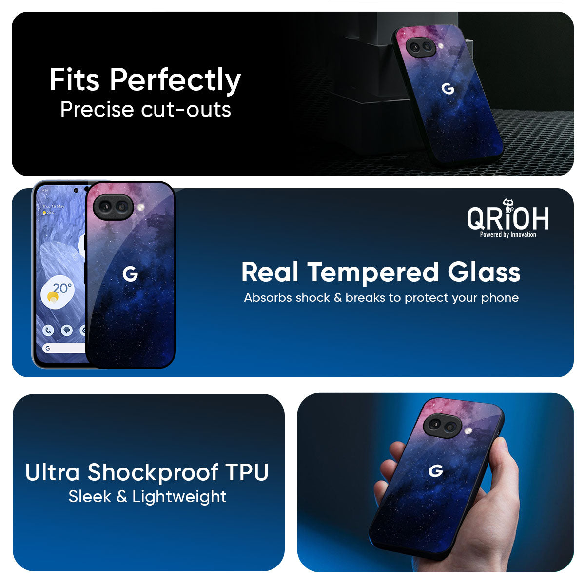 Dreamzone Glass Case For Google Pixel 10A 5G