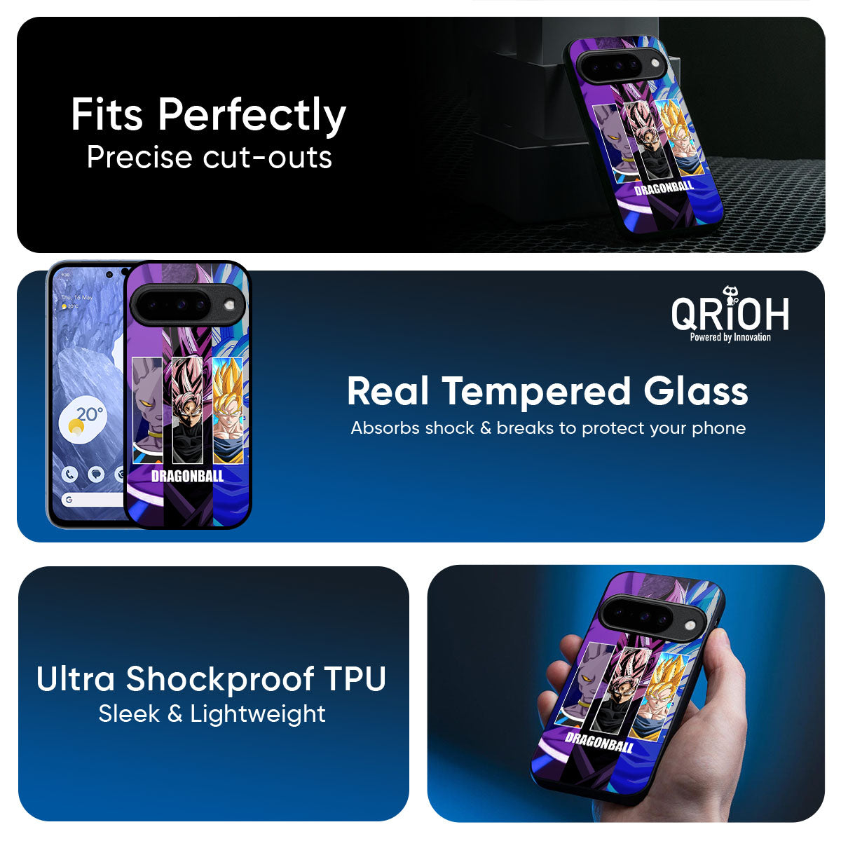 DGBZ Glass Case for Google Pixel 10 Pro 5G