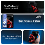 Red Angry Lion Glass Case for Google Pixel 10 5G
