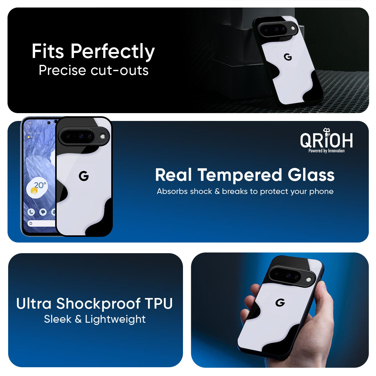 Wheat Cream Wavy Glass Case for Google Pixel 10 Pro XL 5G