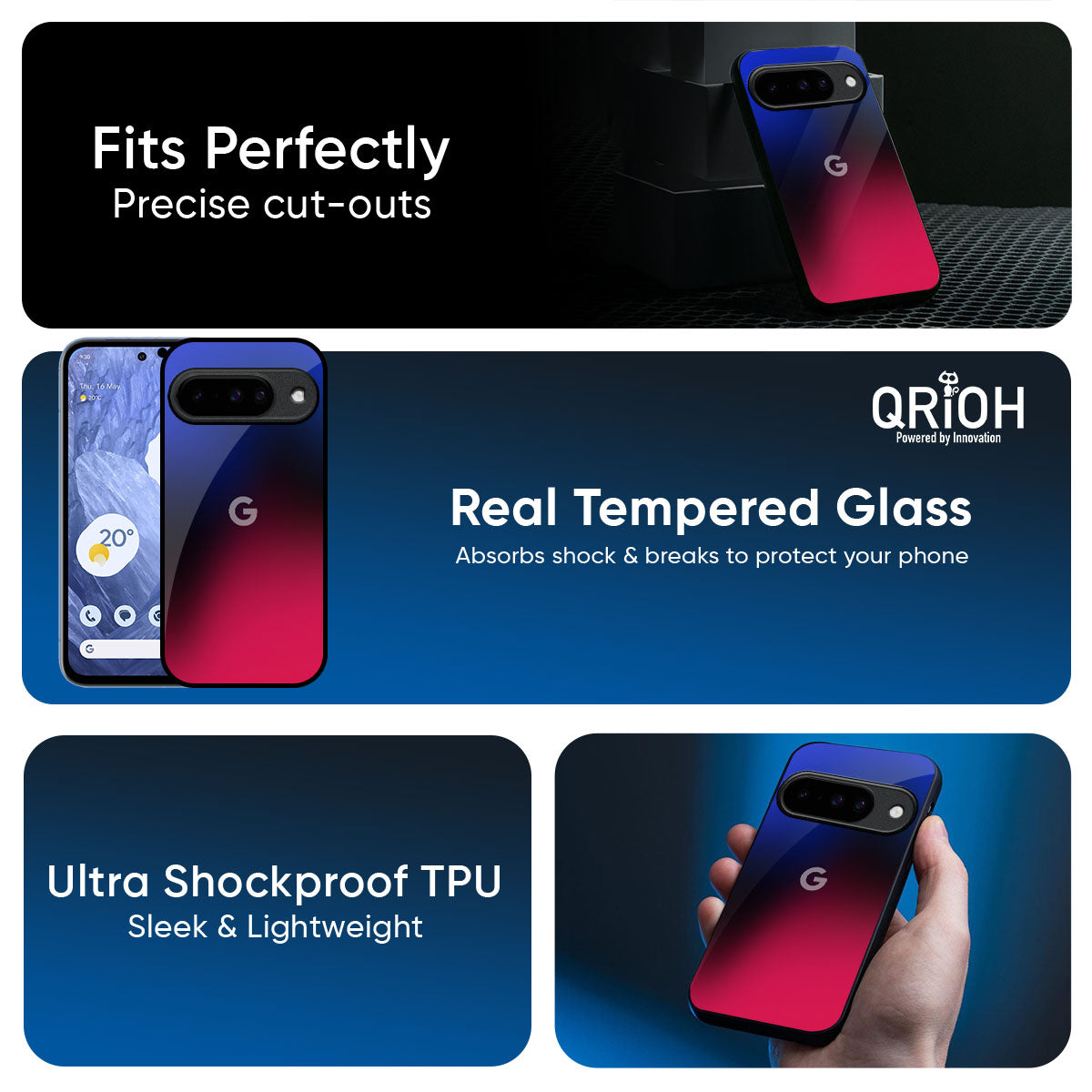 Mesmerizing Gradient Glass Case for Google Pixel 10 Pro 5G