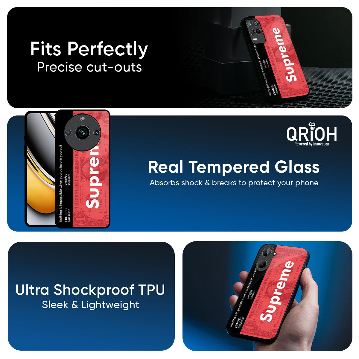 Supreme Ticket Glass Case for Realme 14 Pro Plus 5G