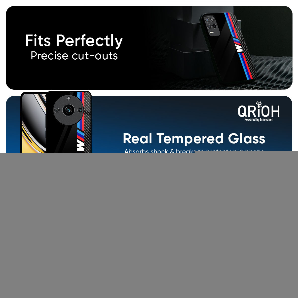 Automotive Art Glass Case for Realme 14x 5G