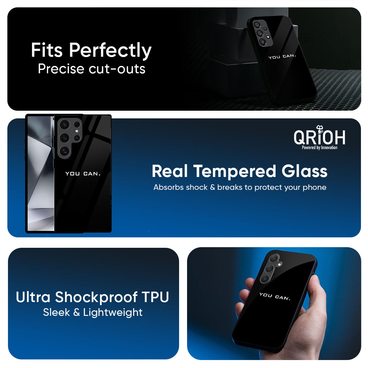 You Can Glass Case for Samsung Galaxy M56 5G
