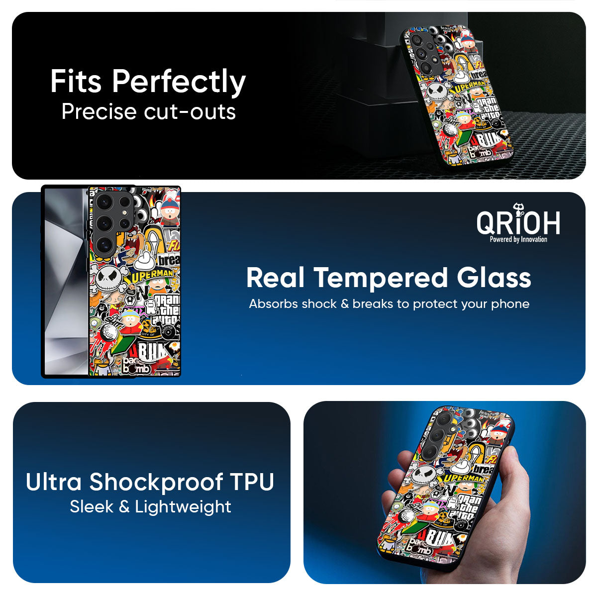 Boosted Glass Case for Samsung Galaxy M56 5G