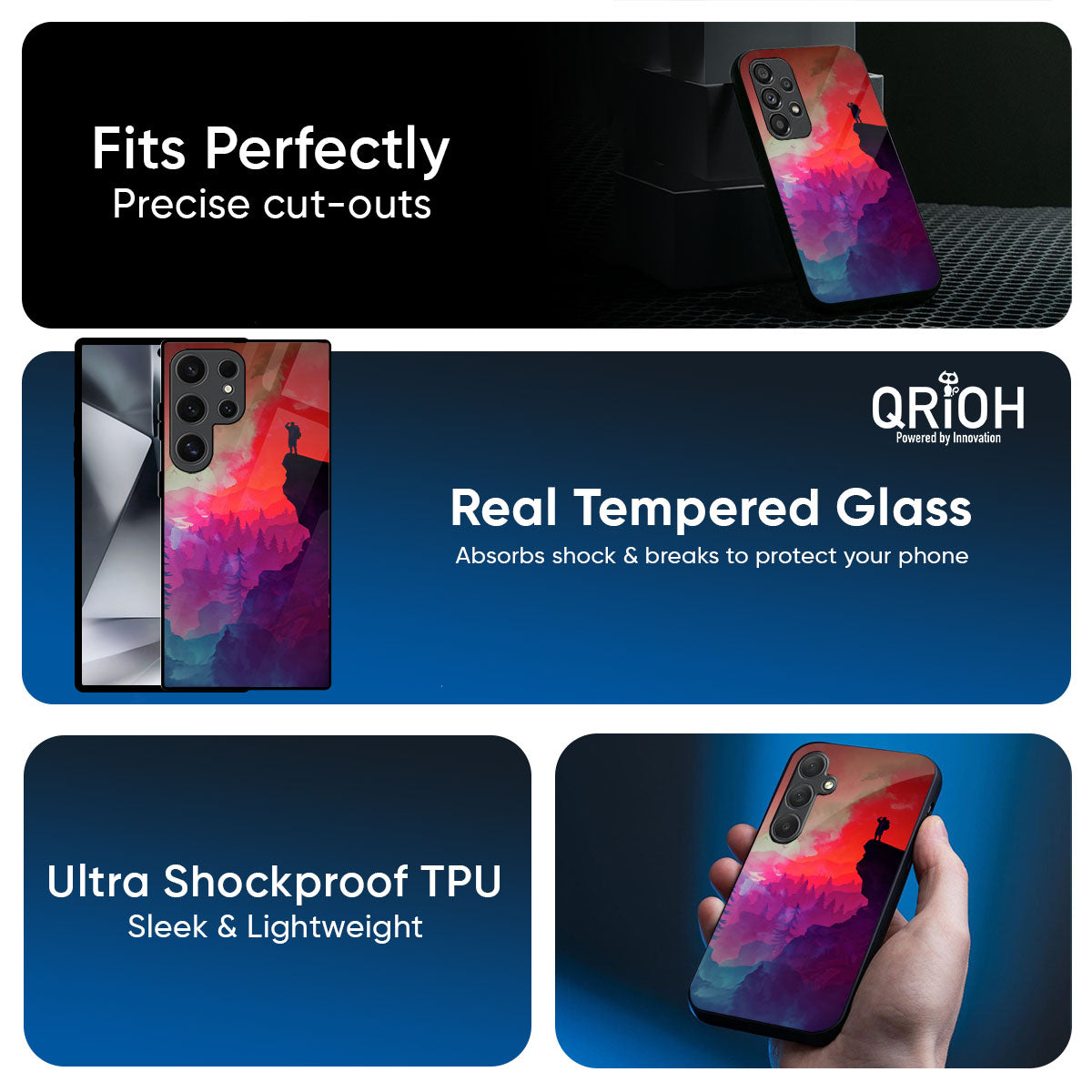 Dream So High Glass Case For Samsung Galaxy M56 5G