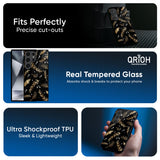 Autumn Leaves Glass Case for Samsung Galaxy S25 FE 5G