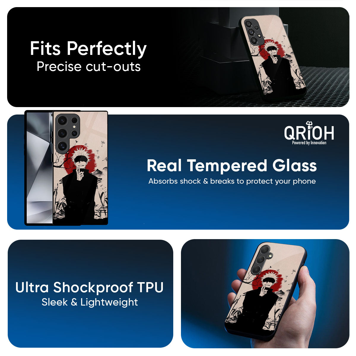 Manga Series Glass Case for Samsung Galaxy A57 5G