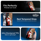 Red Skull Glass Case for Samsung Galaxy S25 FE 5G