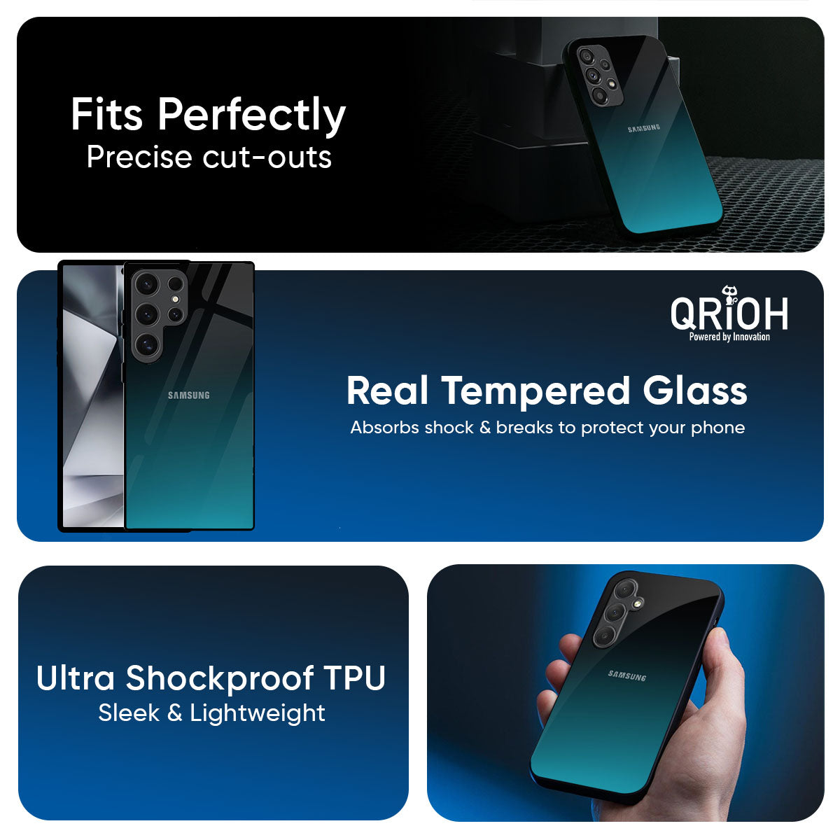 Ultramarine Glass Case for Samsung Galaxy A57 5G