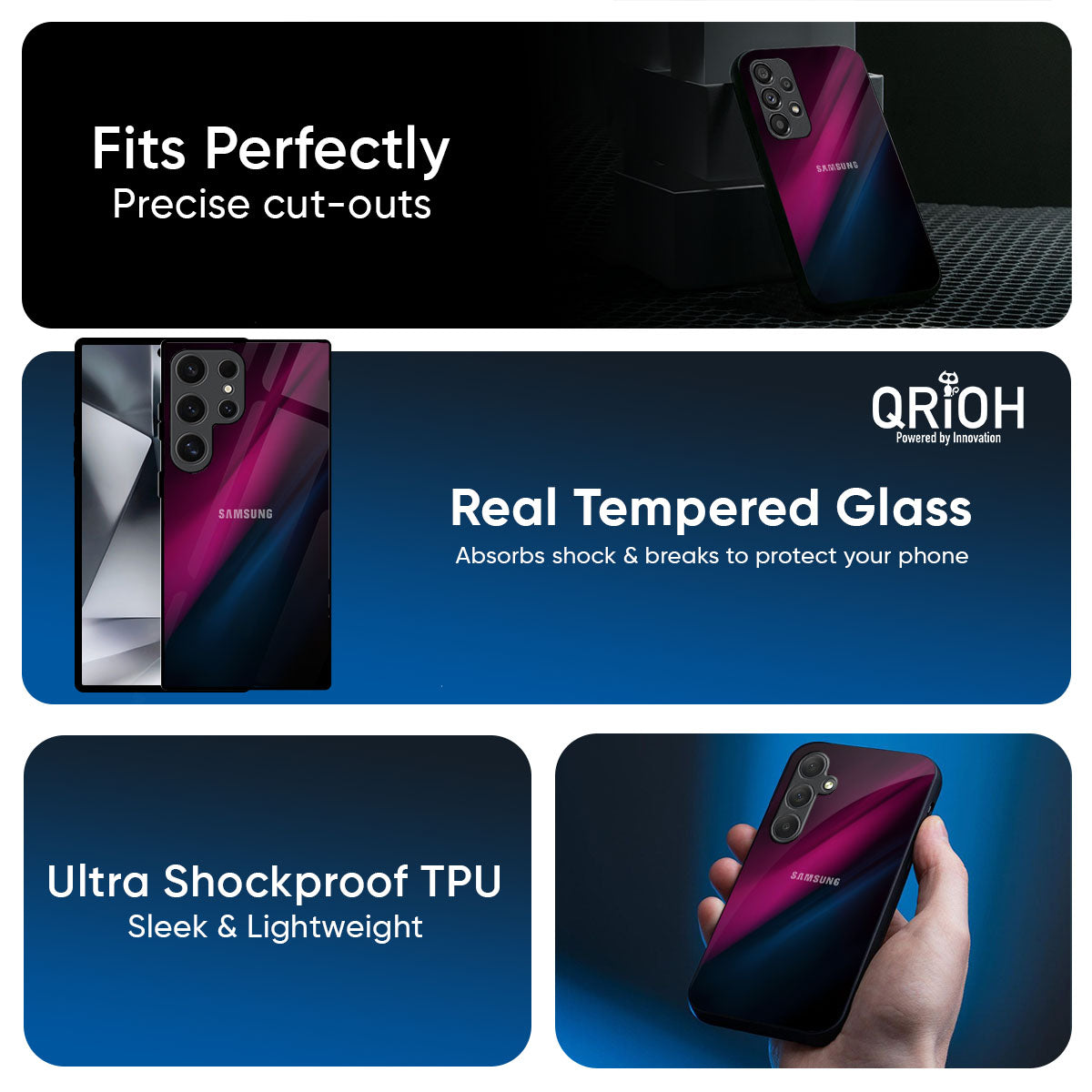 Speedy Motion Glass Case for Samsung Galaxy A57 5G