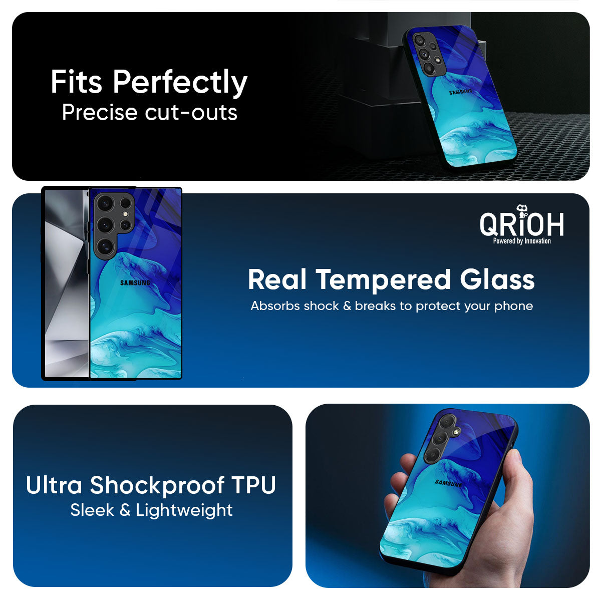 Raging Tides Glass Case for Samsung Galaxy A57 5G