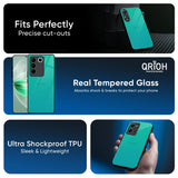 Cuba Blue Glass Case For Vivo V40e 5G