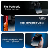 Black Aura Glass Case for Redmi 15 5G