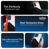 Marble Collage Art Glass Case For Redmi 15 5G