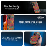Elegant Mandala Glass Case for Redmi 15 5G