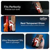 Red Skull Glass Case for Redmi 15 5G