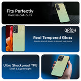 Mint Green Gradient Glass Case for Redmi 15 5G
