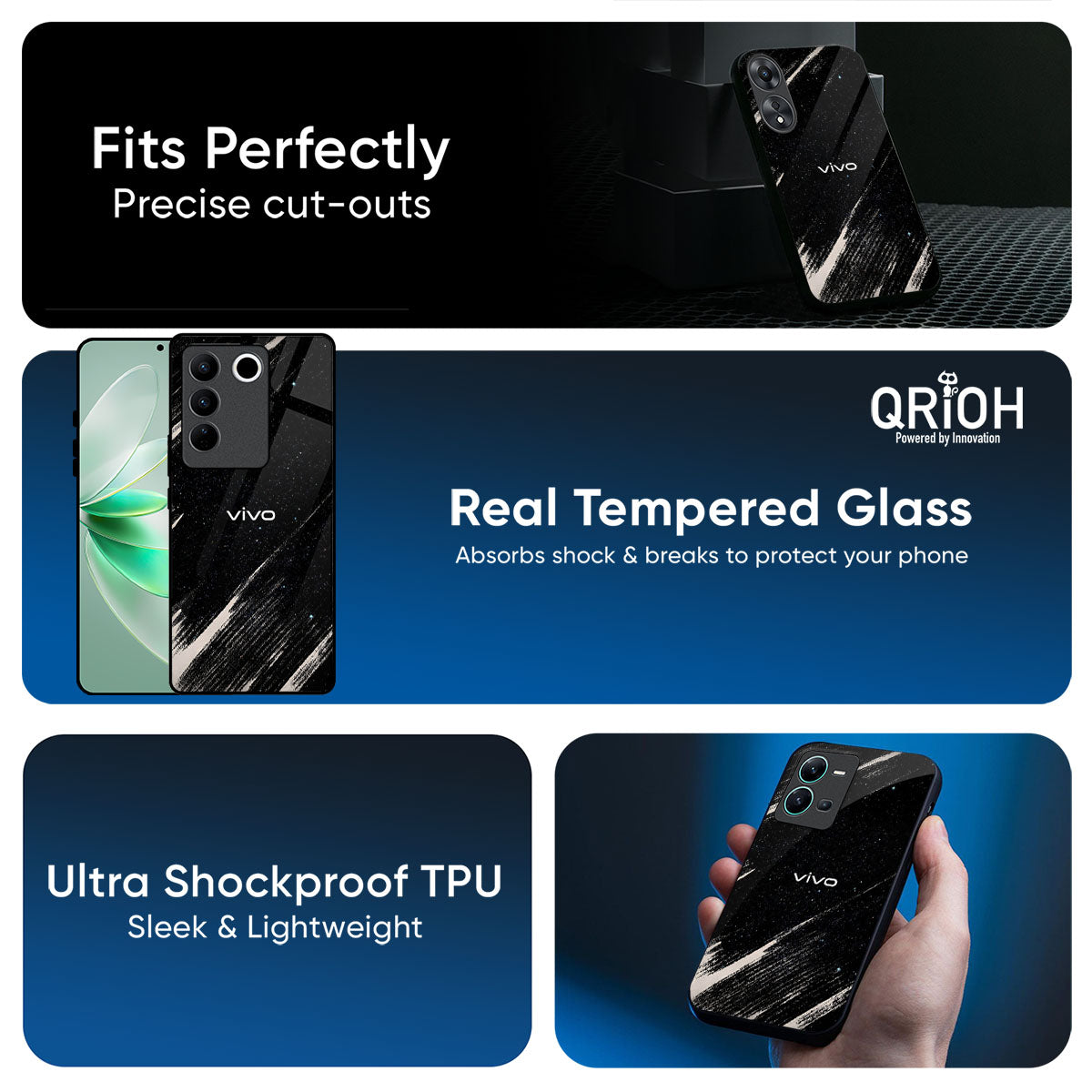 Galaxy Art Glass Case for IQOO 13 5G