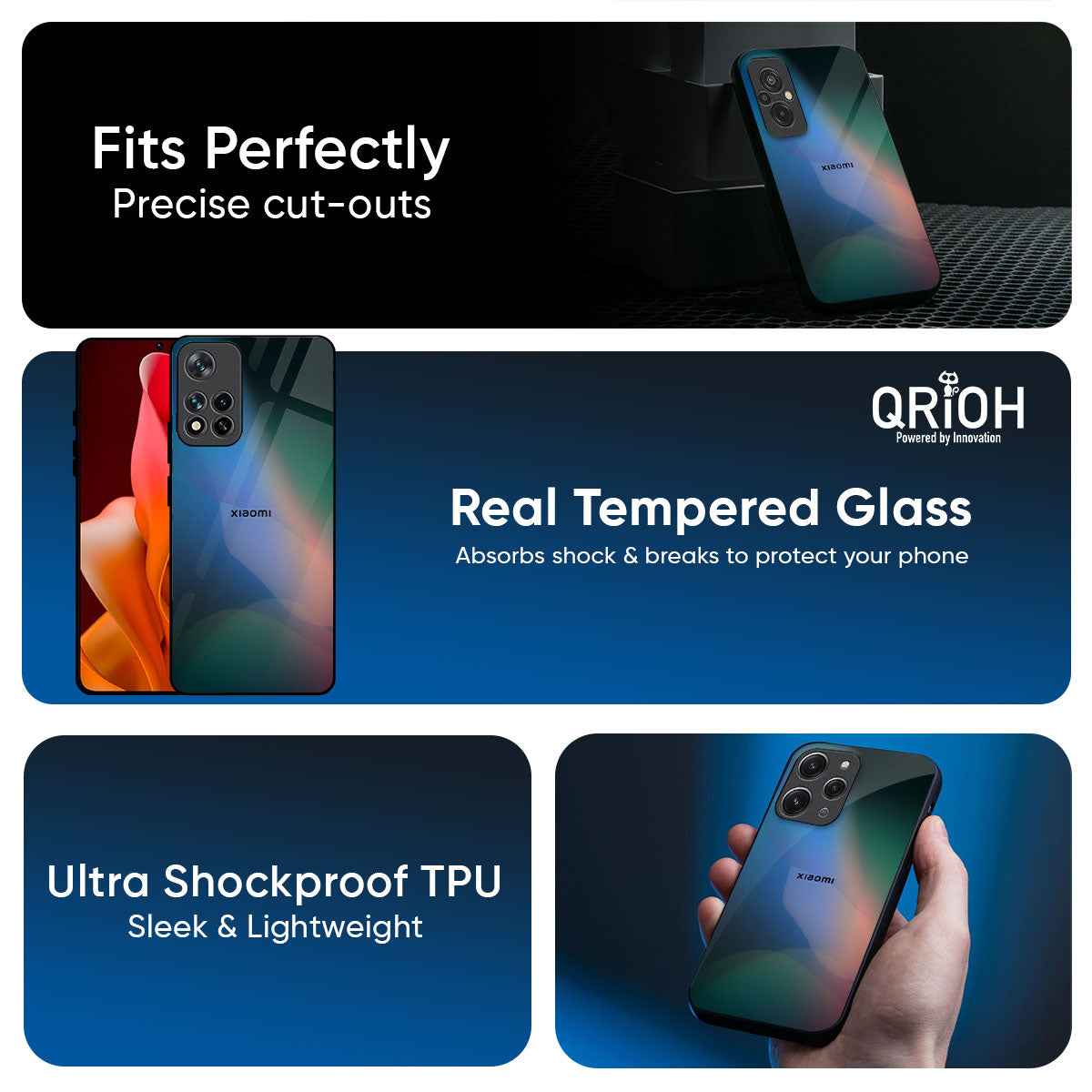 Forecasting Ocean Glass Case for Redmi Note 14 5G