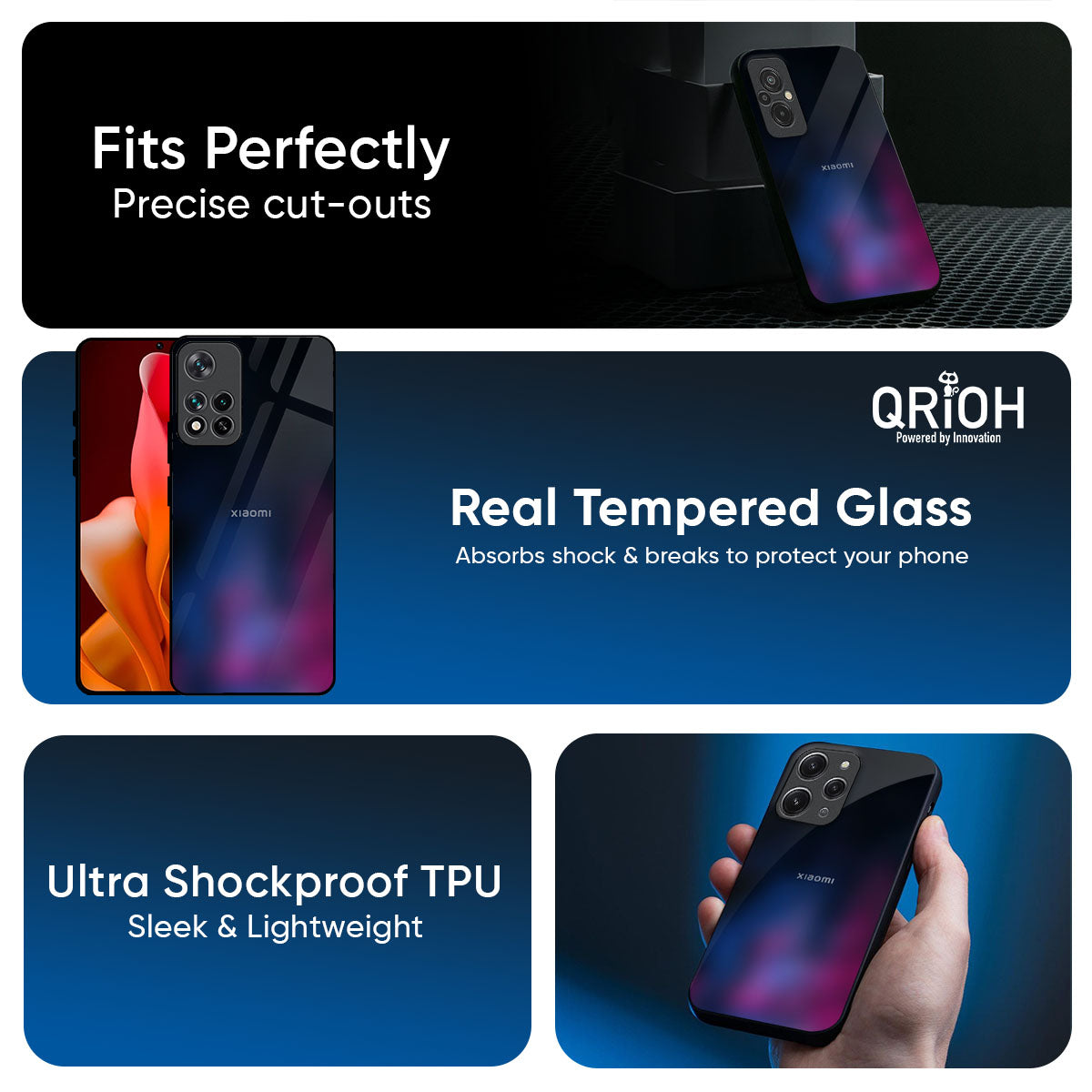 Pink Smudge Glass Case for Redmi Note 14 5G