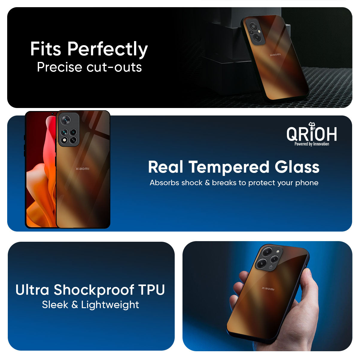 EarthTones Glass Case for Redmi Note 14 5G