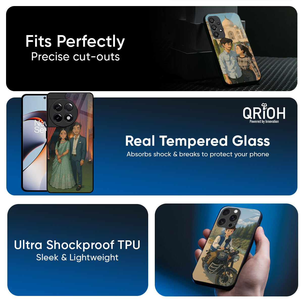 Ghibli Art Custom Glass Case